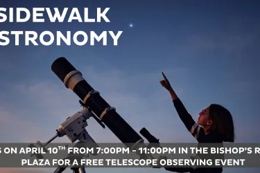 April Sidewalk Astronomy