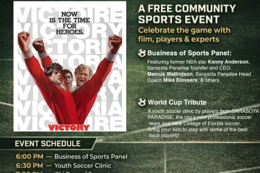 World Cup Youth Clinic this Friday (FREE) with Sarasota Paradise