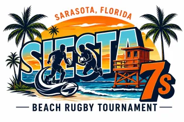 Siesta 7s Beach Logo 