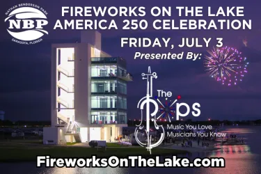 FIREWORKS ON THE LAKE