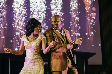 Jazzmin Carson (left) and Sheldon Rhoden are two of the artists performing in WBTT’s summer show, ‘Marvin: A Marvin Gaye Revue’