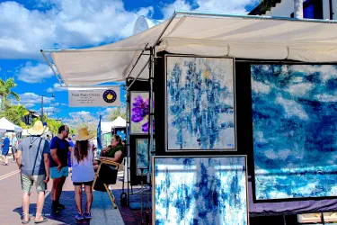art booth