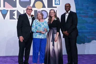 Virginia Haley induction into Destination International Hall of Fame