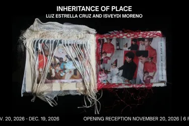 Inheritance of Place Website Banner of an artist book