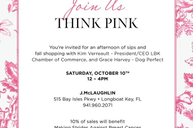 Think Pink: Sip, Shop & Support