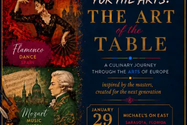 Under the theme “Inspired by the Masters. Created for the Next Generation,” this year’s event draws inspiration from Europe’s rich artistic traditions.