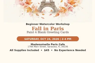 2 hour Watercolor Event-Michelle’s Brown bag Cafe