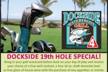 Dockside 19th Hole Special Dockside 19th Hole Special Photo