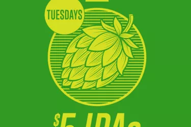 $5 IPA Pints on Tuesdays $5 IPA Pints on Tuesdays Photo