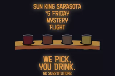 Friday $5 Mystery Beer Flights Photo