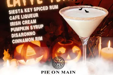 Pie On Main's Treat for October, our Martini of the Month Pie On Main's Treat for October, our Martini of the Month Photo