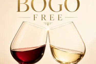 BOGO Glass of Wine Photo