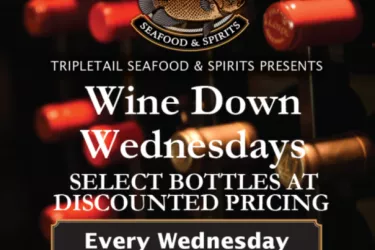 Wine Down Wednesdays at Tripletail Seafood & Spirits Wine Down Wednesdays at Tripletail Seafood & Spirits Photo