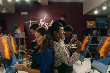 Female Focused - Uncork Your Creative Side with a Group Painting Party!
Sometimes when you're busy being the hostess with the mostest, you also wind up being the hostess having… well, the leastes... Photo