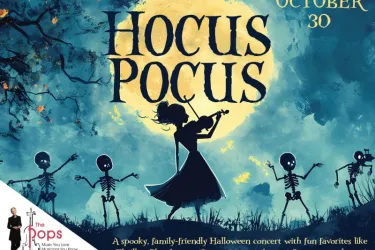 Hocus Pocus Pops - Kickoff your Halloween weekend with the Pops Orchestra in this fun, family-friendly presentation of popular Halloween themed selections including Thriller, Ghostbusters, Beetleju... Photo