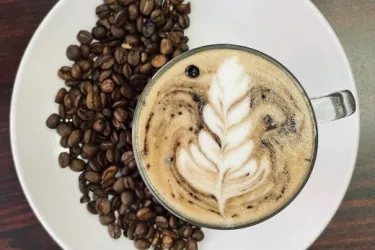 Dearborn Coffeehouse Latte 1 Photo