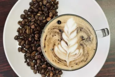 Dearborn Coffeehouse Latte 1 Photo