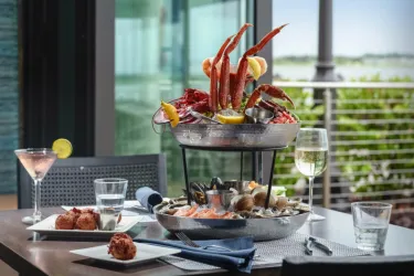 Deep Lagoon Table Spread Photo