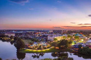 Aerial of Main Street - Aerial of Lakewood Ranch Main Street Photo