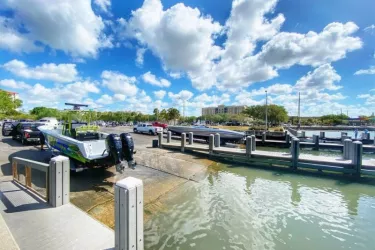 Centennial Park - Three double-lane boat ramps, picnic tables, leashed pets are allowed, perfect for canoe and kayak launching. Photo