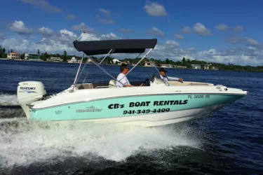 Natuic Star 19' Boat Rental - One of our many boats available for Half Day or Full Day Rental! Photo